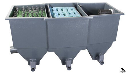 Komorové filtre do záhradného jazierka