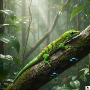 Phelsuma madagascariensis (Phelsuma madagascariensis)