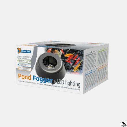 Megla v ribniku SF z osvetlitvijo