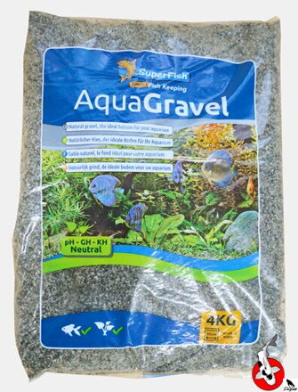 AQUA GRAVEL GREY 1-2 MM 4kg