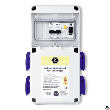 Krmilna omarica za ribnik