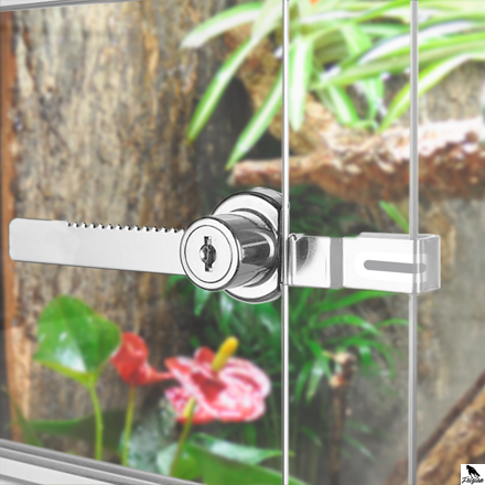 Zámok posuvných sklenených dverí 120mm