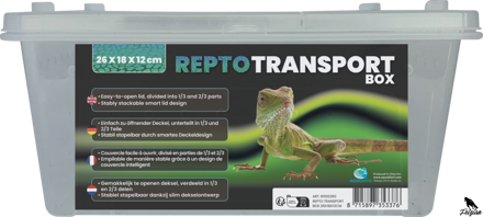 REPTO TRANSPORT BOX 26 X 18 X 12CM