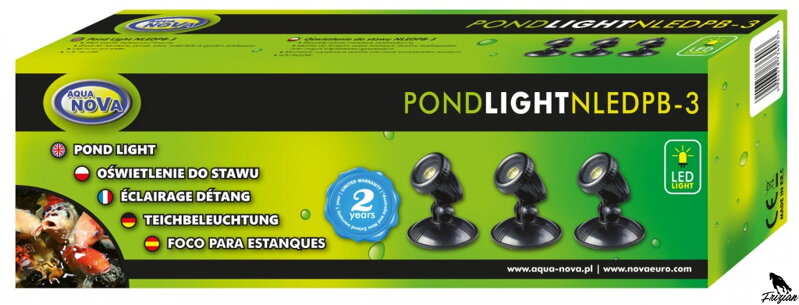 LED luč za ribnik 3x 1,0 W NLED-PB3
