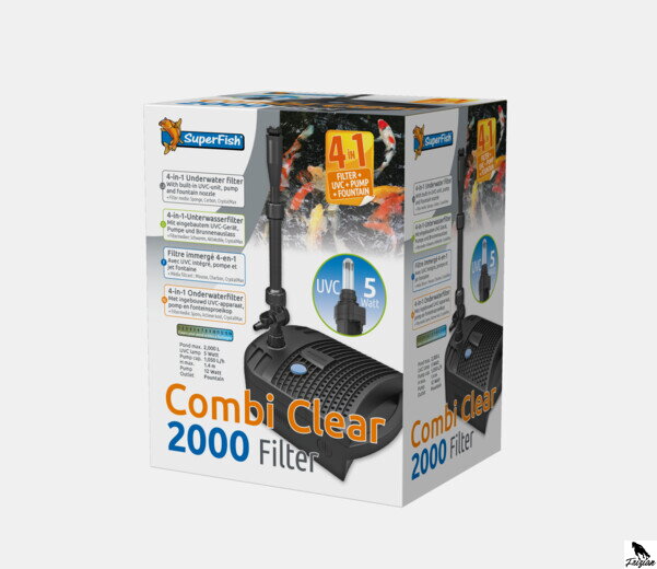 SUPERFISH CombiClear 2000 - Filter + UV + pump