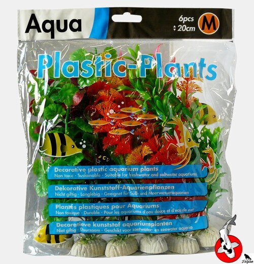 SF AQUA RASTLINY STREDNE (20CM) 6 KS