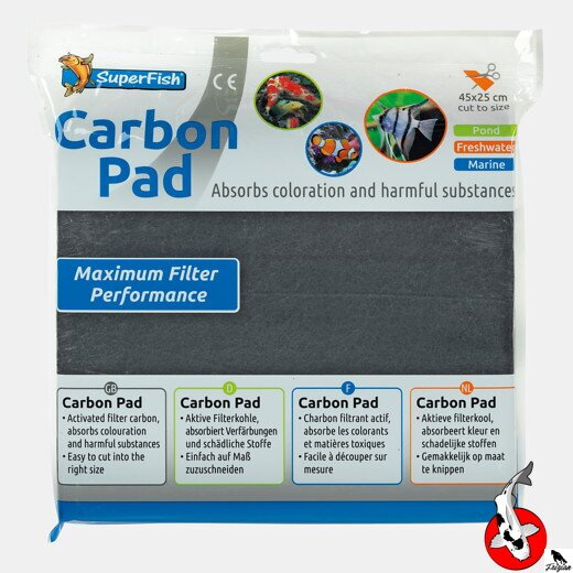 SF FILTERMAT aktivno oglje 45X25 CM