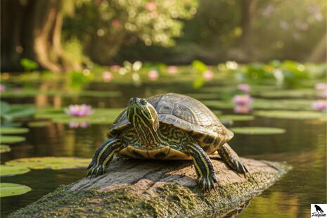 Korytnačka písmenková (Trachemys scripta)